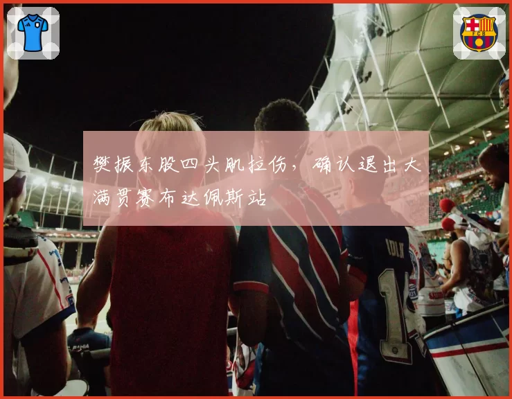 樊振东股四头肌拉伤，确认退出大满贯赛布达佩斯站